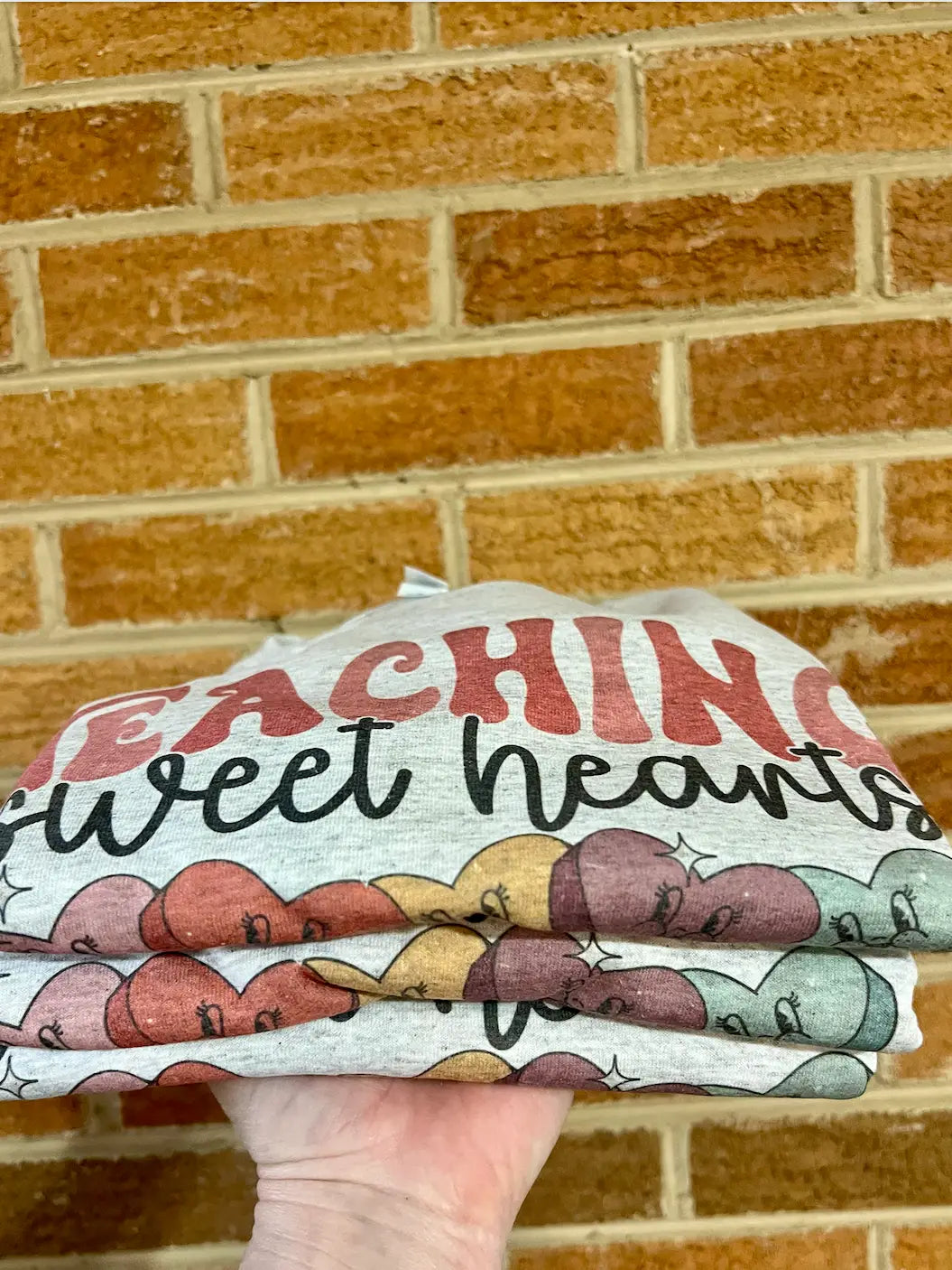 Teaching Sweet Hearts Valentines Day Graphic Tee