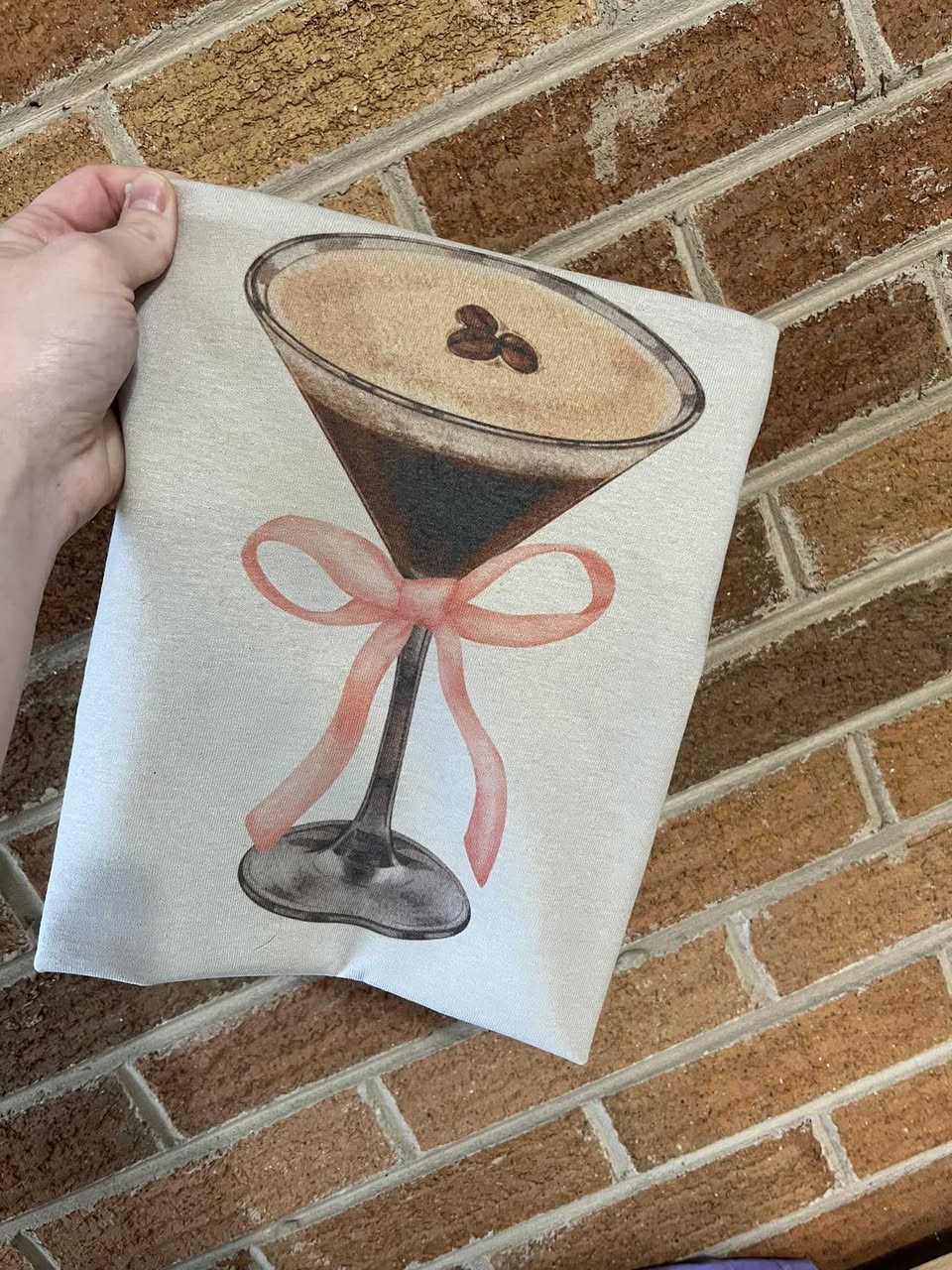 Espresso Martini Glasss Graphic Tee