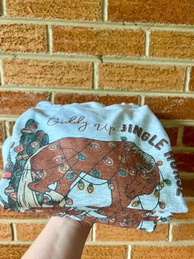 Jingle Horse Christmas Tee