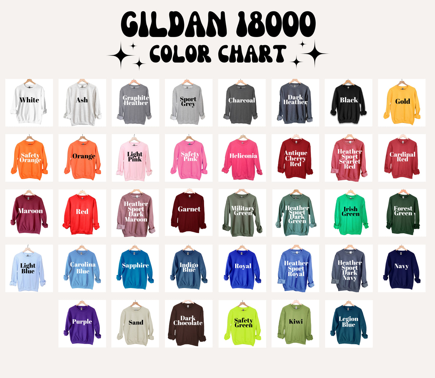 Custom Mascot Embroidered Puff Sweatshirt