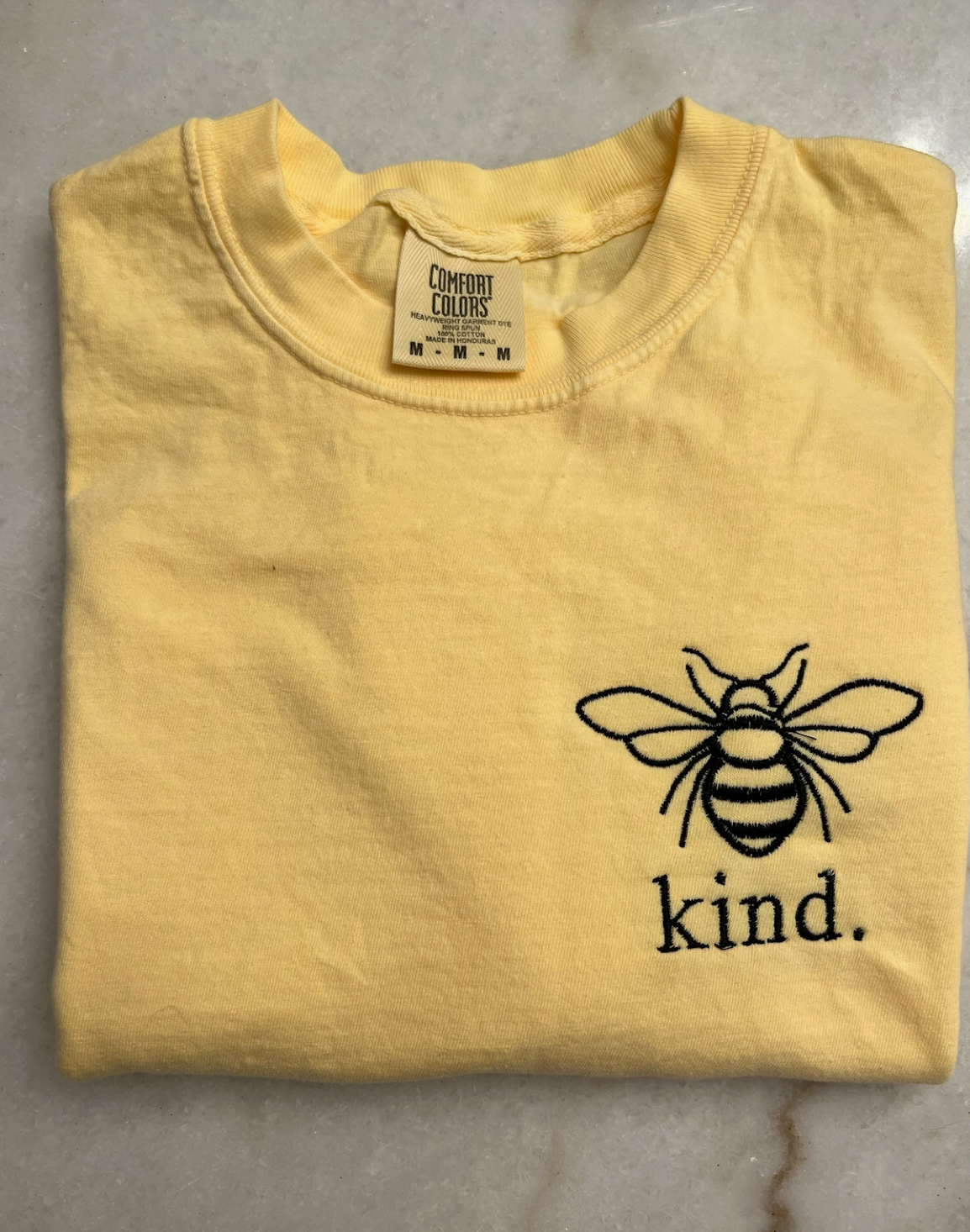 Bee Kind Embroidered Tee