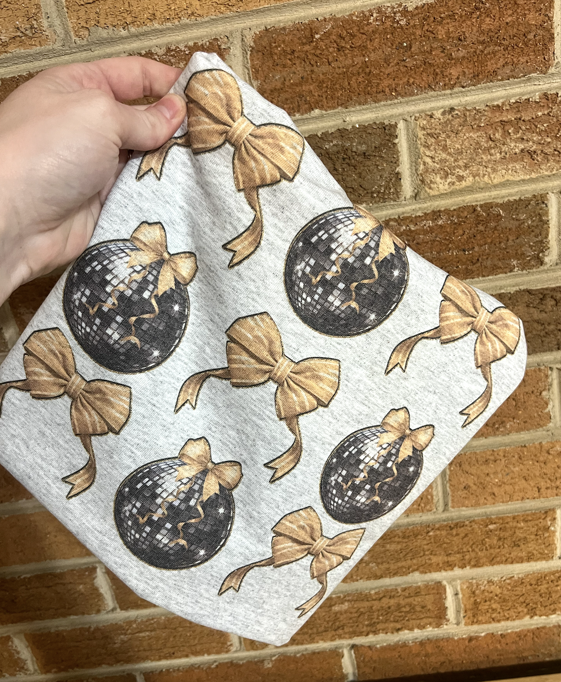 New Year Coquette Disco Balls Tee