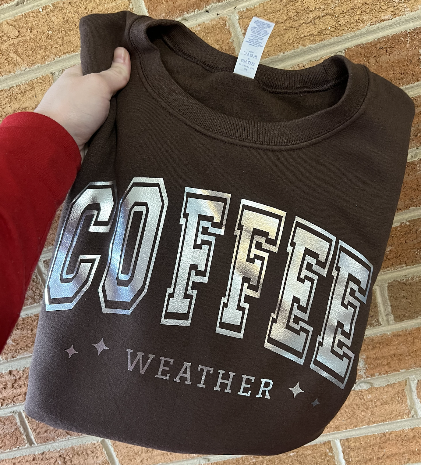 Coffee Weather Puff Sweatshirt
