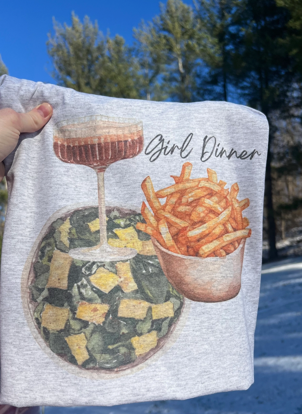 Girl Dinner Espresso Martini Graphic Tee