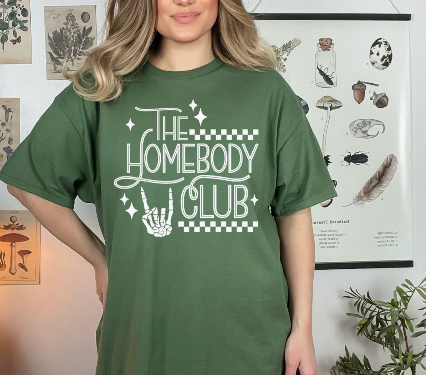 The Homebody Club Graphic Tee