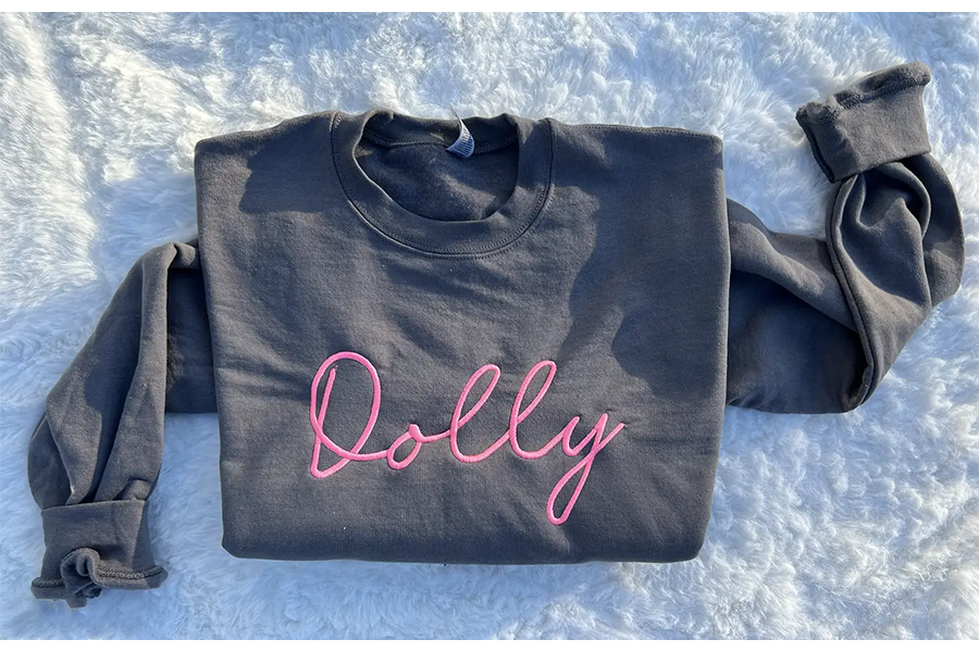 Dolly Embroidered Sweatshirt