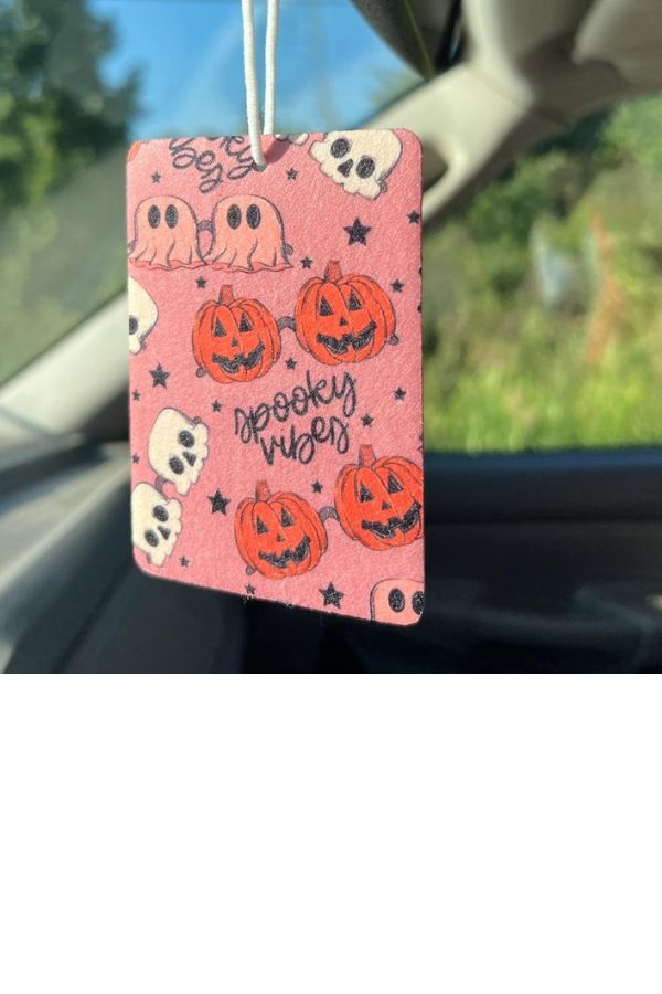 Spooky Vibes Halloween Air Freshener