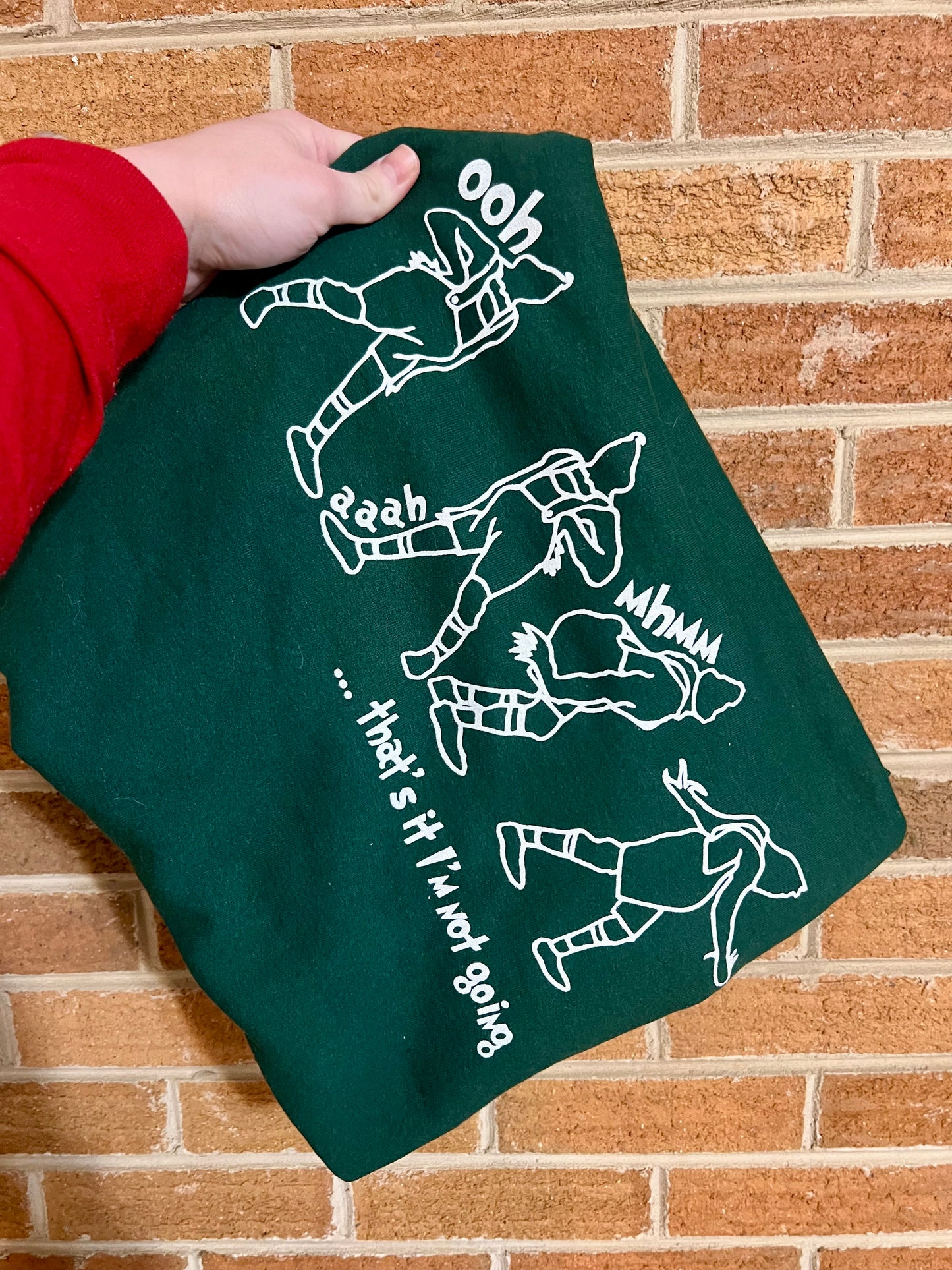 Im Not Going Christmas Sweatshirt