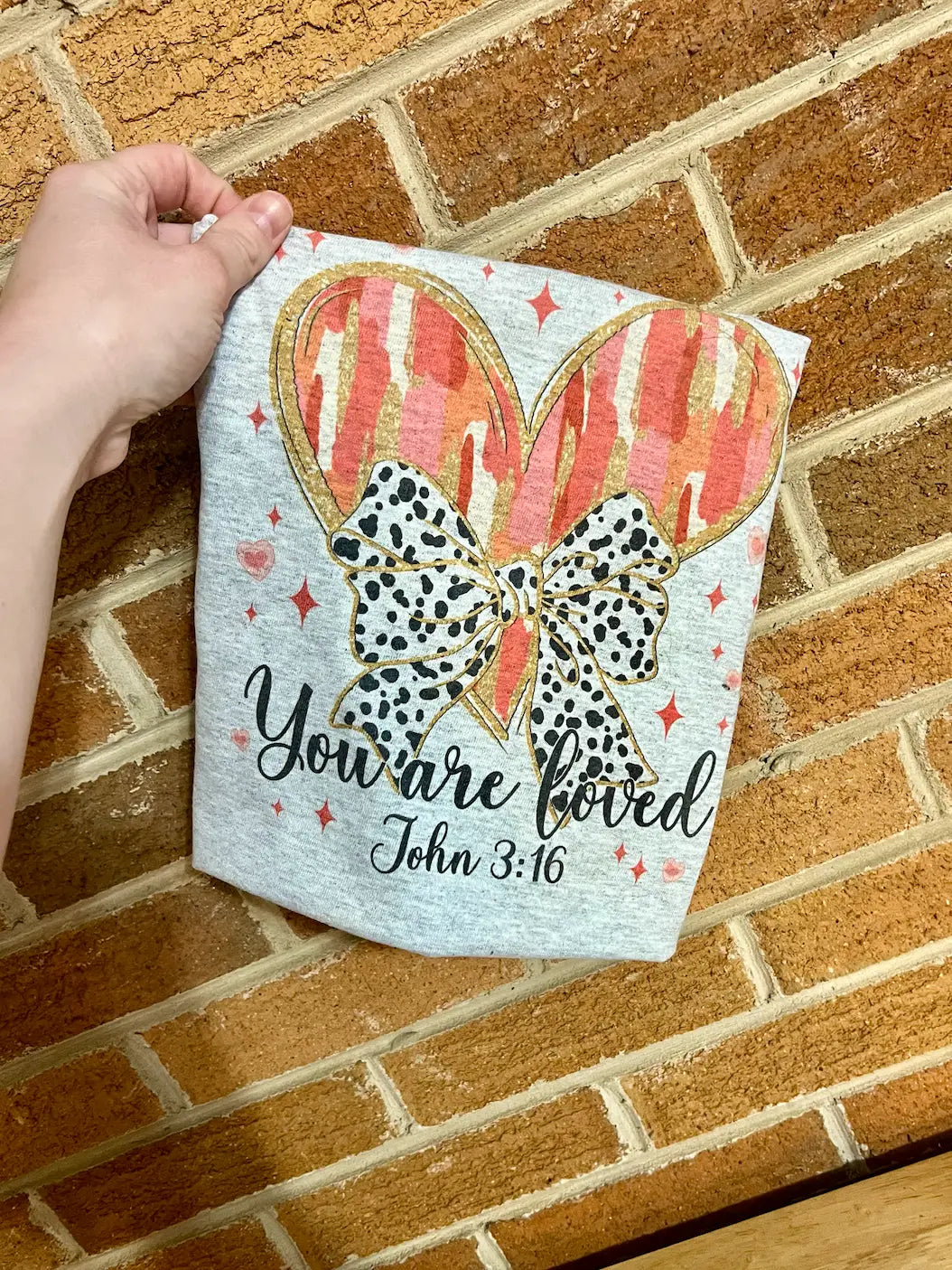 You Are Loved Valentines Day Tee