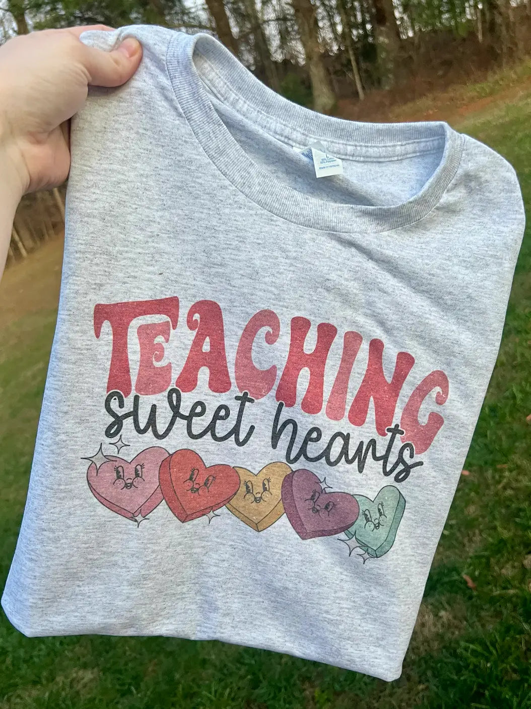 Teaching Sweet Hearts Valentines Day Graphic Tee