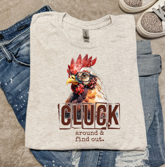Cluck Around Tee