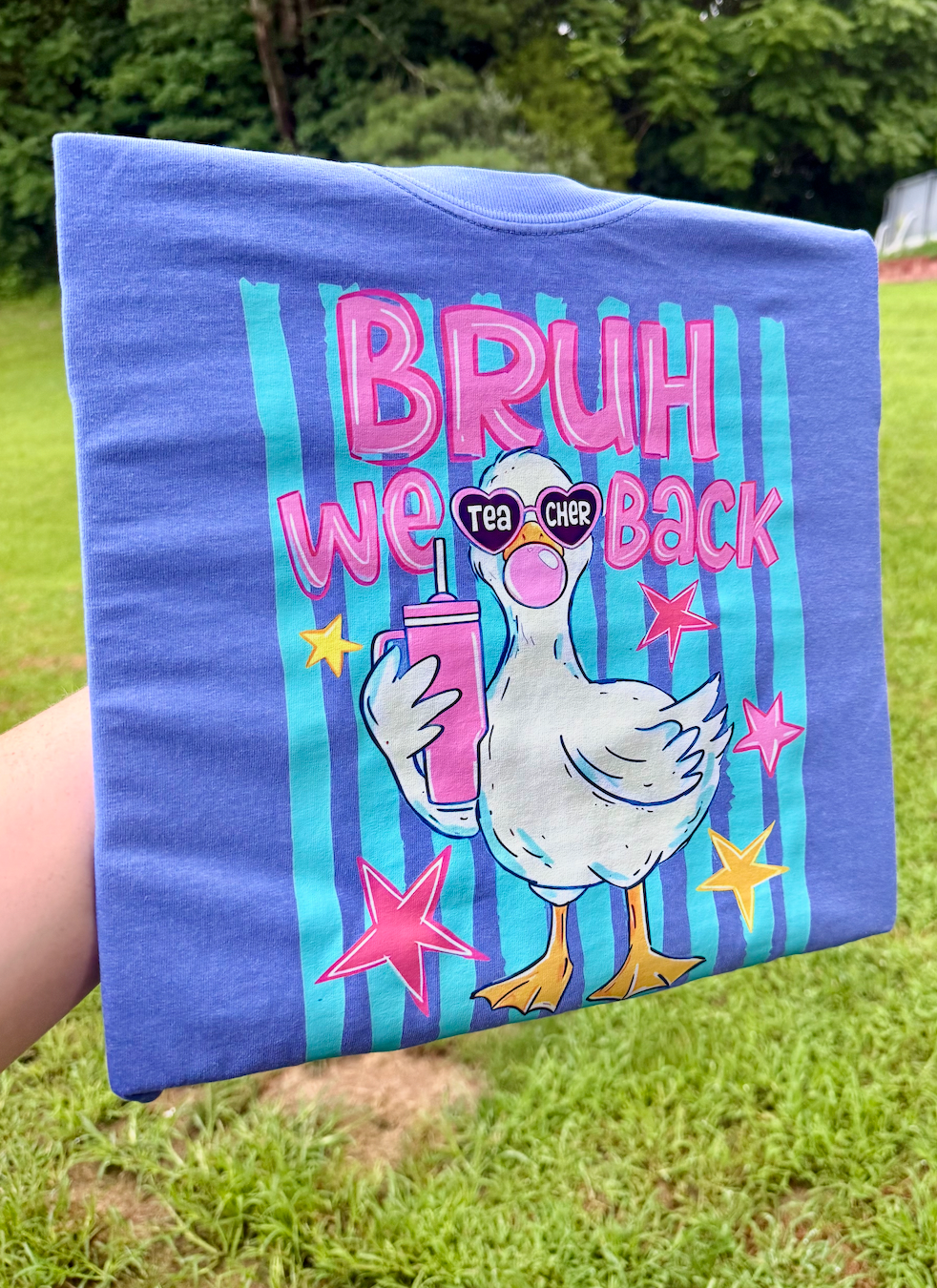 Bruh, We Back Teachers Graphic Tee