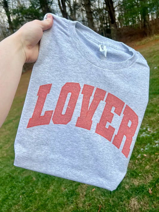 Lover Pink Valentines Day Graphic Tee