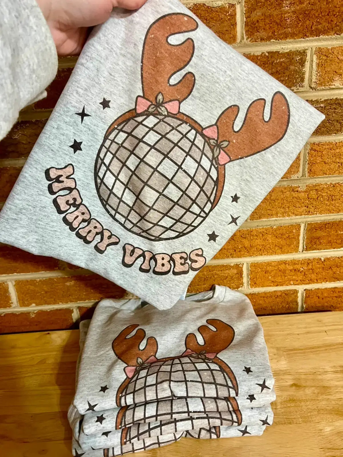 Merry Vibes  Christmas Tee