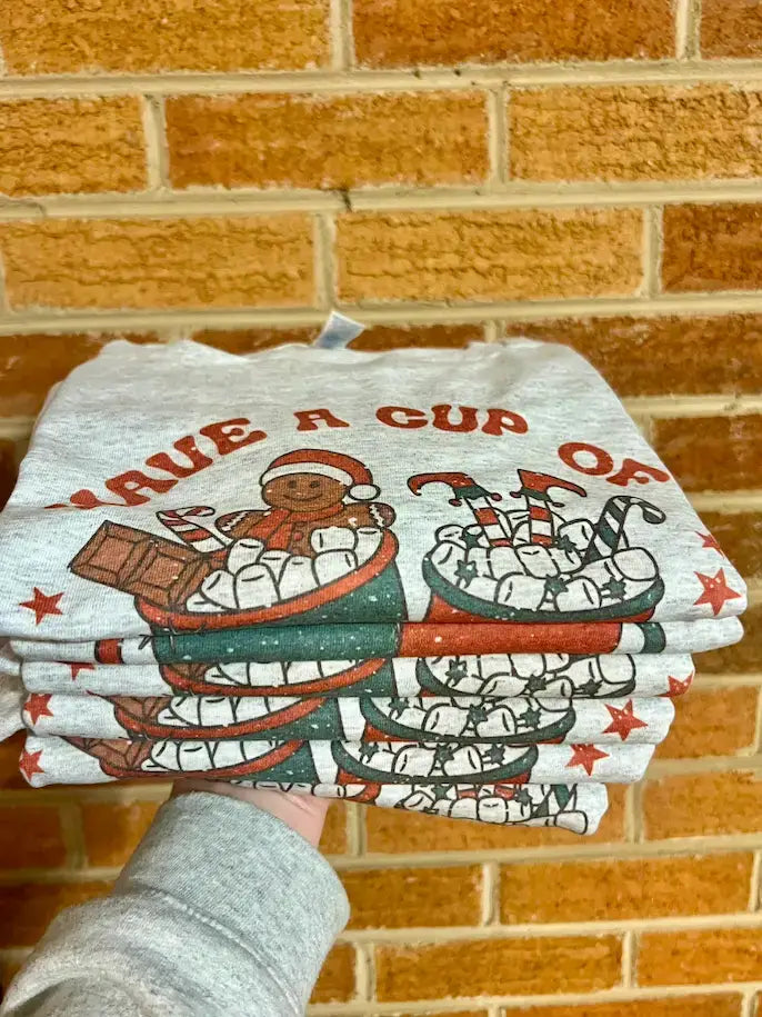 Cup Of Cheer Christmas Tee